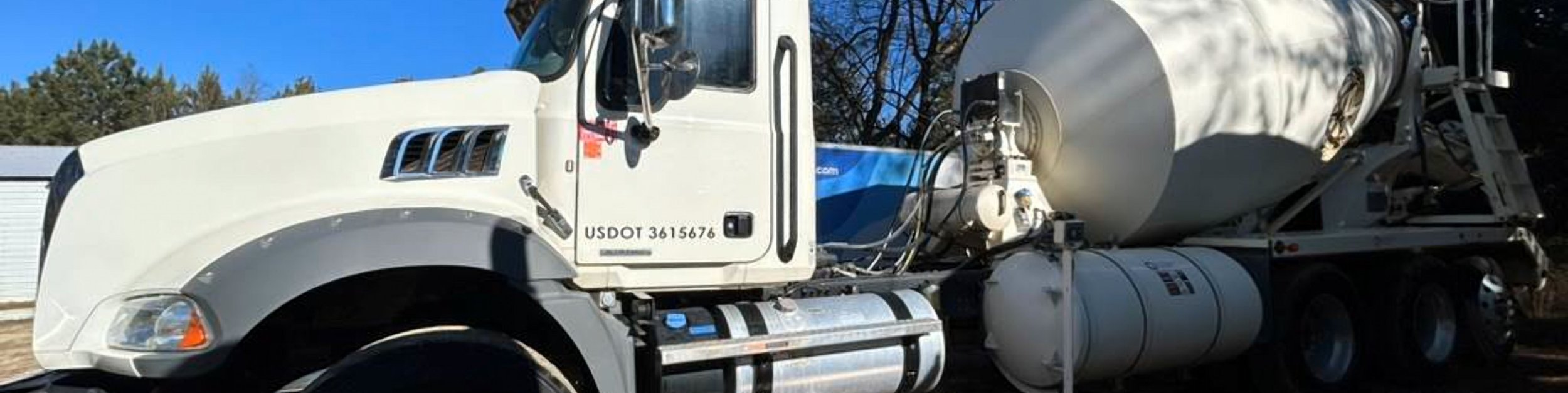 A Grooms Heavy Truck Sales concrete mixer
